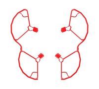 Propeller Guard for DJI Mini 3 Pro, Propeller Protection, Quick Release Anti-Collision Ring Protection, Prop Protector Cover, Drone Protective Accessory (Red)