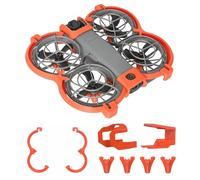 Propeller Guard Full Protection Set Compatible with DJI Neo 2 Accessories | Anti-Collision Ring Protection Kit, Propeller Guards, Gimbal Bumper, Tail Wing and Landing Gear,35g,Tool-Free Install,Orange