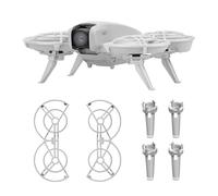 Propeller Guard+ Landing Gear Extensions for Neo,Drone Protective Set Light Weight Props Guard Bumper Height Extended Leg for Neo Accessories（Grey）
