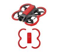 Propeller Guard Protector and Drone Back Protection Plate Cover Case Compatible for DJI Avata 2 (Red)