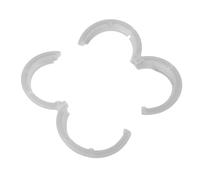 Propeller Guard Protector for Drone Prop Bumper Collision Impact Protective Cover Ring TPE for NEO Drone Accessories (Grey)