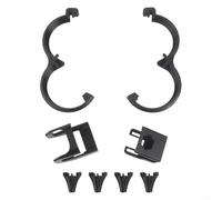 Propeller Protection Kit for DJI NEO2 Drones, PC Anti-Collision Rings with Full Coverage to Prevent Blade Damage, Compact 6x6x2cm Design Maintains Flight Agility(black)