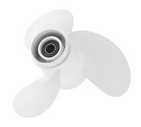 Propeller, Qiilu Outboard Propeller, Propeller 7 Spline Tooth 3 Blades 6G1-45943-00-El 8 1/2 X 7 1/2 Fit for Yamaha Outboard Engine 6-8Hp