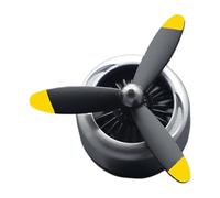 Propeller-Shaped Aromatic Vent Clip - Professional Premium Rotating Diffuser Airflow Outlets, Freshener Attachment with Conditioning Grate Mount, Automobile Interior Scent Delivery System D