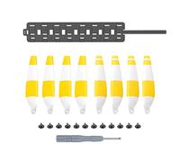 Propeller Storage Strap 8 Slot CW/CCW Protector for Case Roll Bag for 3 + 8pcs Propellers Kit with Tool Propellers Plane Accessory Silicone Folding Paddle Storage Bag Propeller Stabilizer