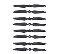Propeller With Screws 8pcs 8330 Propeller /Fit For DJI Mavic Pro Drone Folding Quick Release CW CCW Props Replacement Blade Accessories Spare Parts Silent Flight Accessory ( Color : 8p Sliver Tip )