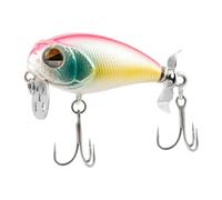 Propellers Fishing Baits with Floating Body and Noise Generating Mechanism for Aggressive Fish Strikes Light Weight Floating Lures for Lake and Rivers