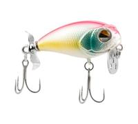 Propellers Fishing Baits with Floating Body and Noise Generating Mechanism for Aggressive Fish Strikes Long Distances Casting Floating Baits