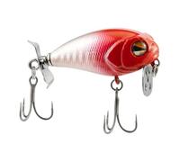 Propellers Fishing Baits with Floating Body and Noise Generating Mechanism for Aggressive Fish Strikes Long Distances Casting Floating Baits