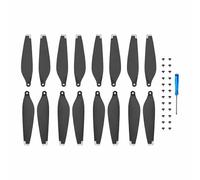 Propellers Replacement for DJI mini 3 pro, Compact Low Noise Props with Screw, Spare Parts Kits Props Replacement Accessories (four pairs of silver edges)