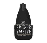 Proper 12 Proper Twelve Irish Whiskey Chest Bag Men Sling Crossbody Backpack Chest Bag Traveling Hiking Daypack Shoulder Bag