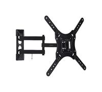 Proper AV Heavy Duty Swing Arm Wall TV Bracket for 23in -55in TVs - Black Black