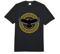 Proper Cornish with Chough from the Cliffs of Cornwall Comfort Colors Adult Heavyweight T-Shirt