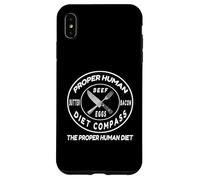 Proper Human Diet Compass- Carnivore Case for iPhone XS Max