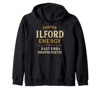 Proper Ilford Energy - East End & Unapologetic Zip Hoodie