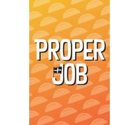 Proper Job Cornish Notebook: A5 lined Notebook, Cornwall themed, College Ruled