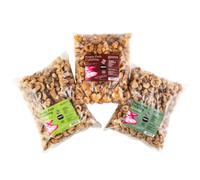 Proper Pork Crackling - 2.5Kg Bag - Available in Multiple Flavours - Keto-friendly, Allergen-Free, Low Carb & High Protein, Handmade in Britain (Natural - UNSALTED)