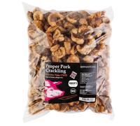 Proper Pork Crackling - 2.5Kg Bag - Available in Multiple Flavours - Keto-friendly, Allergen-Free, Low Carb & High Protein, Handmade in Britain (Extreme Naga Chilli)