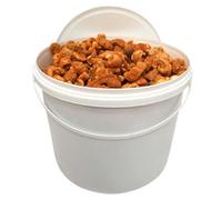 Proper Pork Crackling - 2.5Kg Bucket - Available in Multiple Flavours - Keto-friendly, Allergen-Free, Low Carb & High Protein, Handmade in Britain (Salt & Vinegar)