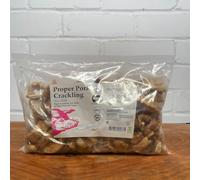 Proper Pork Crackling - 2 X 250g Bags - Available in Multiple Flavours - Keto-friendly, Allergen-Free, Low Carb & High Protein, Handmade in Britain (Sea Salt)