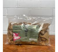 Proper Pork Crackling - 2 X 250g Bags - Available in Multiple Flavours - Keto-friendly, Allergen-Free, Low Carb & High Protein, Handmade in Britain (Sage & Onion)