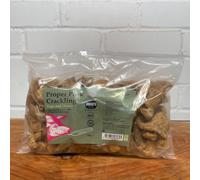Proper Pork Crackling - 2 X 250g Refill Bags - Available in Multiple Flavours - Keto-friendly, Allergen-Free, Low Carb & High Protein, Handmade in Britain (2 X 250g Bags, Sage & Onion)