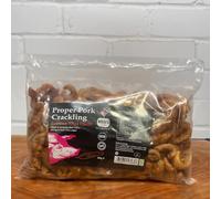 Proper Pork Crackling - 250g Bulk Bags - Available in Multiple Flavours - Keto-friendly, Allergen-Free, Low Carb & High Protein, Handmade in Britain (Extreme Naga Chilli)