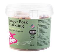 Proper Pork Crackling - 55g Pot - 10 Flavours - Keto-friendly, Allergen-Free, Low Carb & High Protein, Handmade in Britain (Sage & Onion)