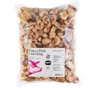 Proper Pork Crackling - 5Kg Bag - Available in Multiple Flavours - Keto-friendly, Allergen-Free, Low Carb & High Protein, Handmade in Britain (Sea Salt)