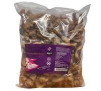 Proper Pork Crackling - Worcestershire Sauce Flavour - Keto-friendly, Allergen-Free, Low Carb & High Protein, Handmade in Britain (3L Refill Bag)
