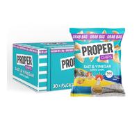 PROPER Salt & Vinegar Lentil Chips, 30 x 31g