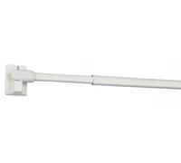 Proper Tools Cafe Rod, Curtain Pole Extendable, Telescopic Metal Rod - 40-60 cm (15.74"- 23.62") - For Kitchen, Bathroom - White