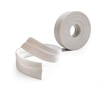 Proper Tools Flexible coved PVC skirting Board Strip Floor Wall Joint - 15m - Mocca Oak