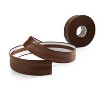 Proper Tools Flexible coved PVC skirting Board Strip Floor Wall Joint - 25m - Dark Brown