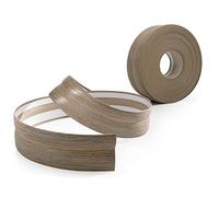 Proper Tools Flexible coved PVC skirting Board Strip Floor Wall Joint - 5m - Walnut