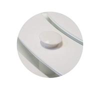 Proper Tools PVC Curtain Pole Rail Track Plug - 10 PCS White - Accessories for Curtain Rail Track