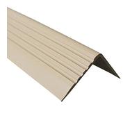Proper Tools SELF-Adhesive Stair Anti Slip Nosing Rubber Angle Step Edge RGP - 900mm - Beige