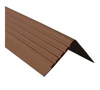 Proper Tools Stair Anti Slip Nosing Rubber Angle Step Edge RDD - 900mm - Brown