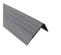 Proper Tools Stair Anti Slip Nosing Rubber Angle Step Edge RM - 900mm - Dark Gray