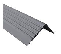 Proper Tools Stair Anti Slip Nosing Rubber Angle Step Edge RS - 1500mm - Dark Gray