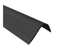 Proper Tools Stair Nosing Non Slip Rubber Angle Step Edge SELF-Adhesive RGPT - 1500mm - Black