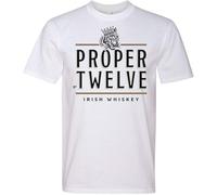 Proper Twelve Connor Irish Graphic T-Shirt Tee White