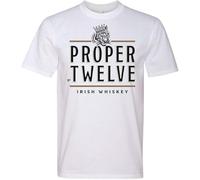 Proper Twelve Connor Irish Graphic T-Shirt Tee White