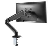 Properav Swing Arm 13''-27" Pc Monitor Mount With Gas Spring Pneumatic Arm - Black, Black