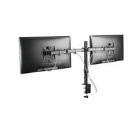 Properav Dual Swing Arm Full Motion Desk Top Monitor Mount 13"-32"