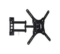 Properav Heavy Duty Swing Arm Tilt & Swivel 23" - 55" Tv Bracket - Black