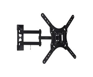 Properav Heavy Duty Swing Arm Tilt & Swivel 23" - 55" Tv Bracket - Black