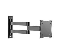 ProperAV TV Wall Bracket (13" - 28" / 15kg Capacity / VESA Max. 100x100) (Black)