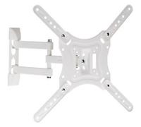ProperAV Heavy Duty Swing Arm TV Wall Bracket 55 " White