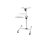 ProperAV Mobile Desk 1,100 mm (H) Melamine, Steel
